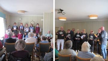 Glasgow care home takes part in BBC Music Day